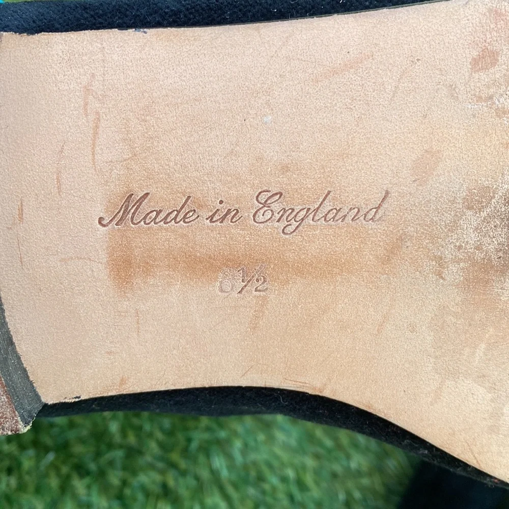 London Sole Loafers with Embroidered Initials “AGJ”